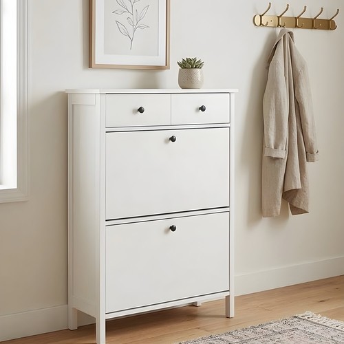 Kira white shoe - kira, storage