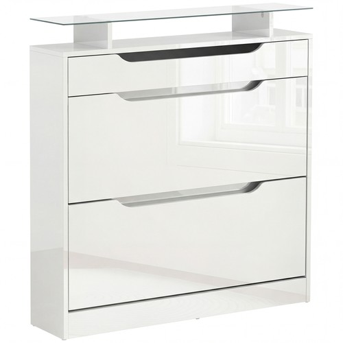 Homcom shoe cabinet with - homcom,