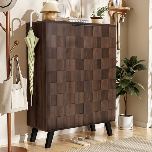 Shoe cabinet tier wooden - 5-tier,