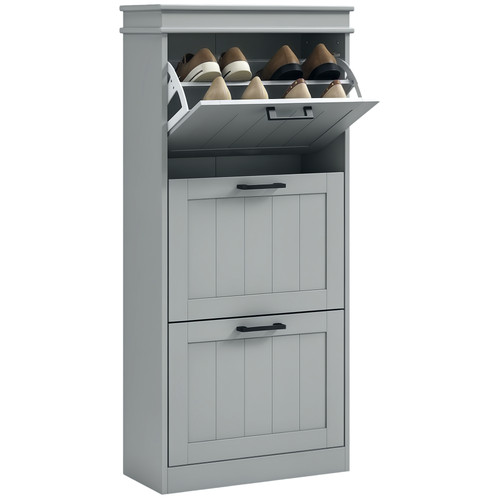 Homcom slim shoe storage - slim,