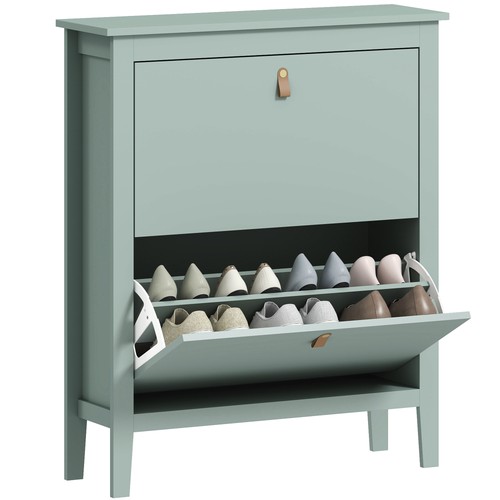 Homcom drawer shoe cabinet - homcom,