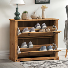 Corona Shoe Rack Chest 2 Shelf