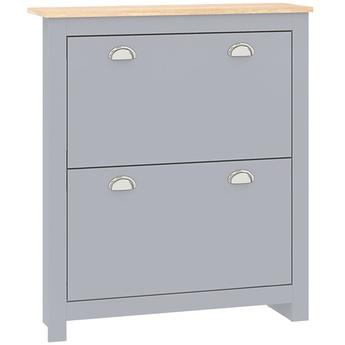 Homcom drawer shoe cabinet - homcom,