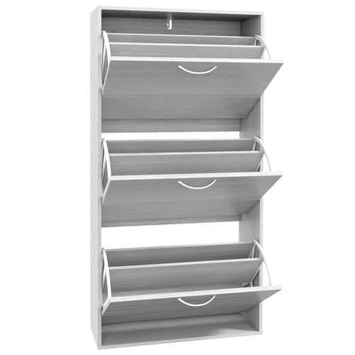 Homcom slim shoe storage - shoe,