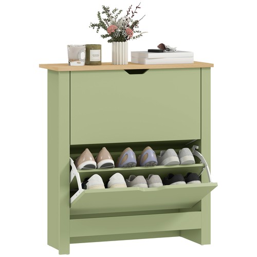 Homcom shoe storage cabinet - storage,