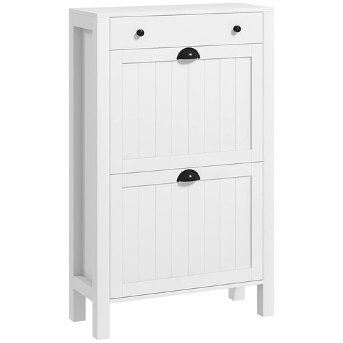 Homcom narrow shoe cabinet - narrow,